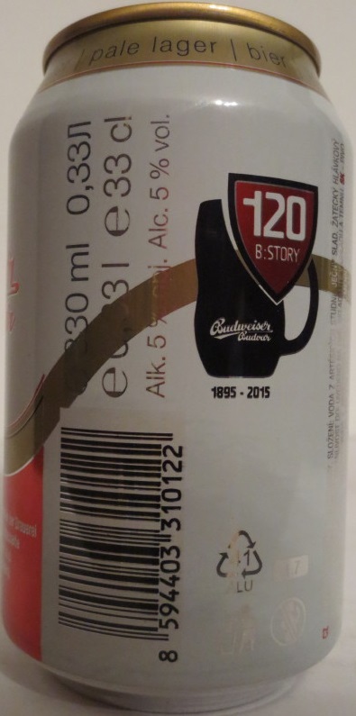 Budweiser Budvar B:ORIGINAL 120 B:STORY (CZ) (33cl) (B/O) č.1