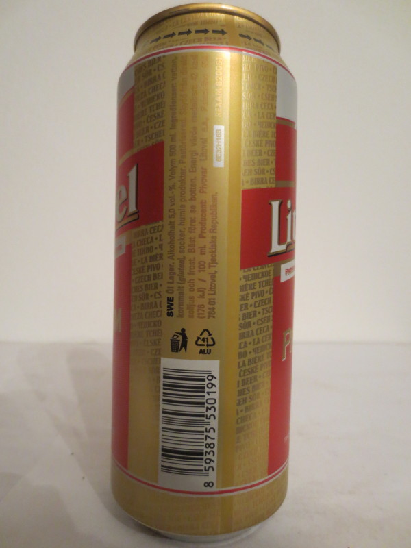 Litovel PREMIUM PALE CZECH BEER PREMIUM (50cl) (B/O)