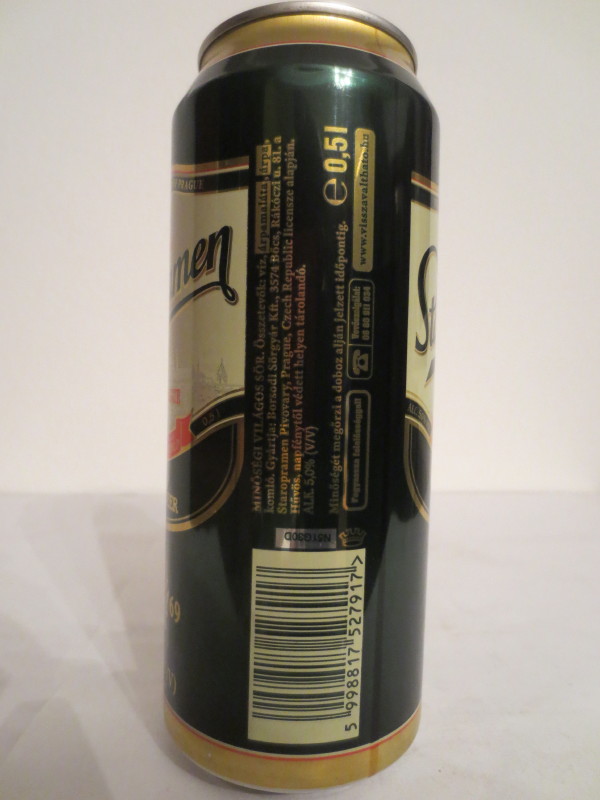 Staropramen PRAGUE PREMIUM BEER (50cl) (B/O)