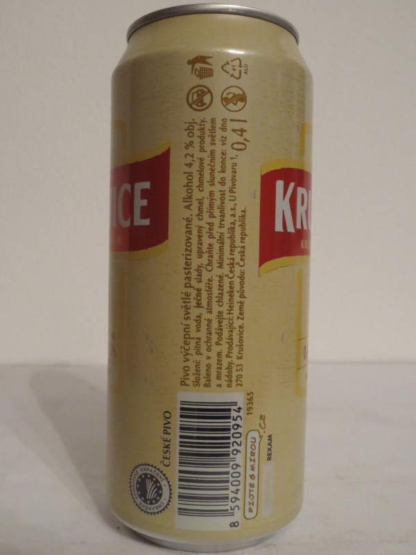 KRUŠOVICE KRÁLOVSKÝ PIVOVAR 10 (40cl) - lesklá verze