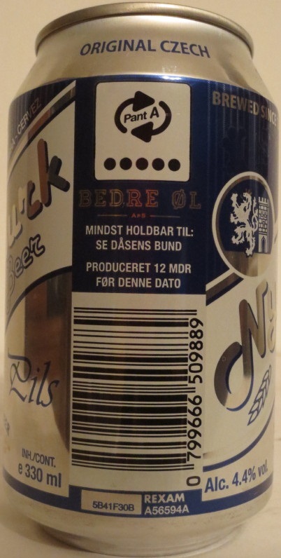 Nymburk Beer Pils EXPORT BEER (33cl) (B/O) č.2