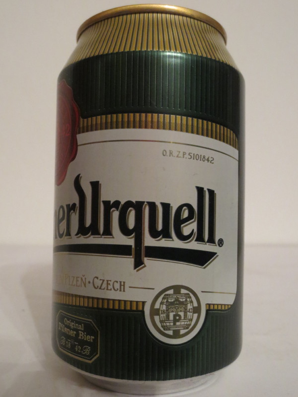 Pilsner Urquell BREWED IN PLZEN-CZECH (33cl) (B/O) č.1