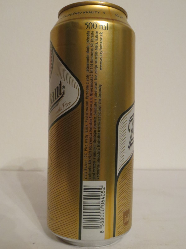 Zlatý Bažant 12% LEŽIAK (50cl) č.1