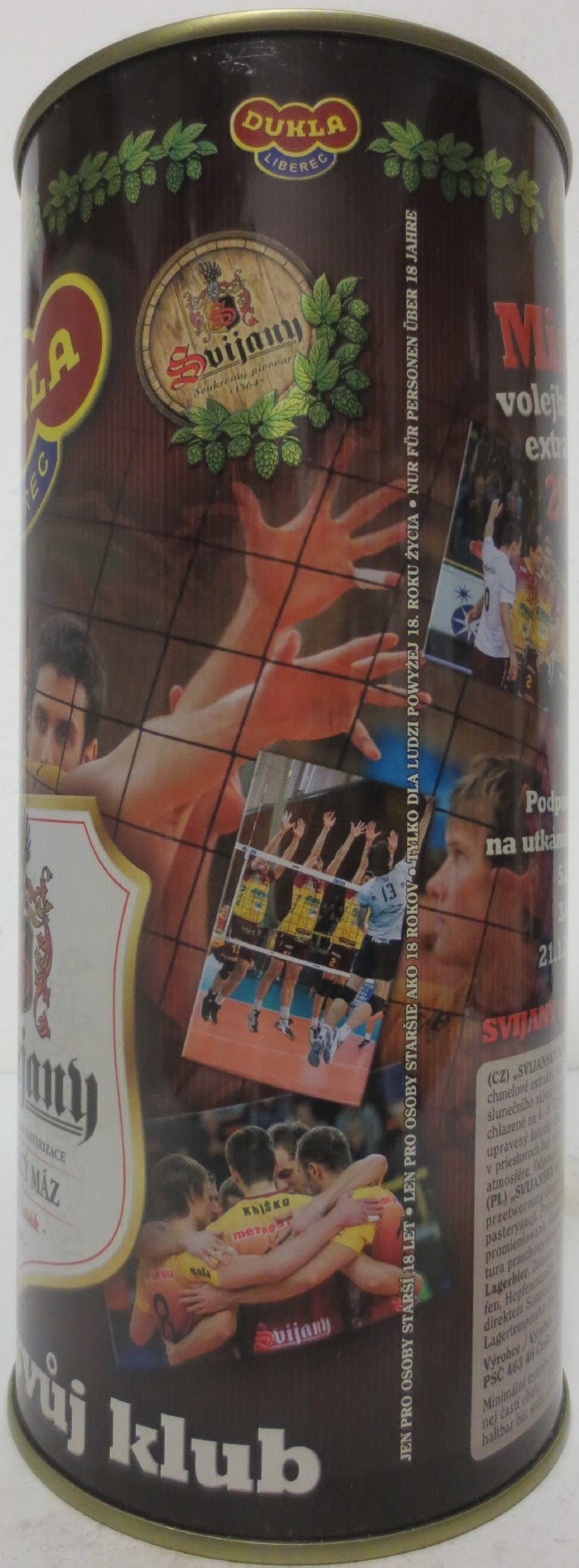 Svijany SVIJANSKÝ MÁZ Světlý ležák DUKLA LIBEREC (200cl) č.1