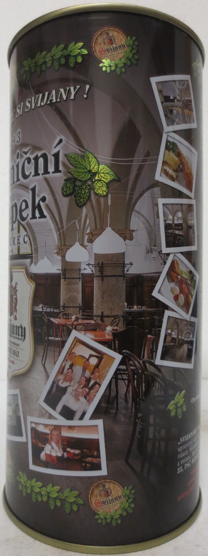 Svijany SVIJANSKÝ MÁZ Světlý ležák Radniční sklípek Liberec (200cl) č.1