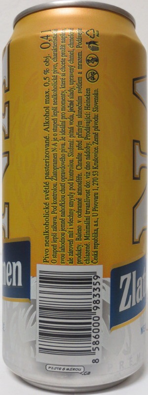 NA Zlatopramen NEALKO SVĚTLÉ (40cl) (B/O) č.1  