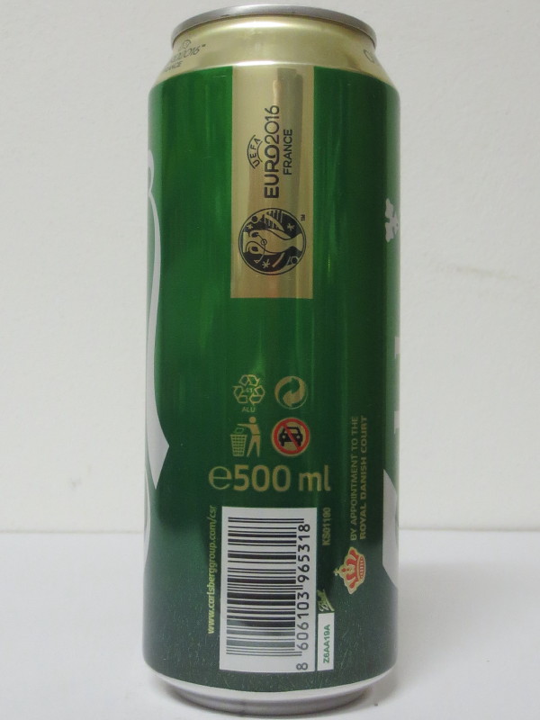 Carlsberg UEFA EURO 2016 FRANCE (50cl)