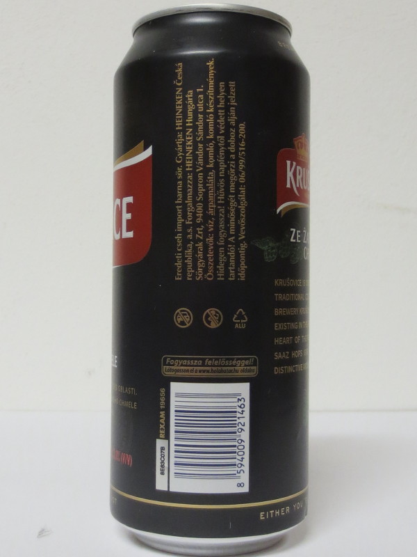 KRUŠOVICE ČERNÉ ZE ŽATECKÉHO CHMELE (50cl)