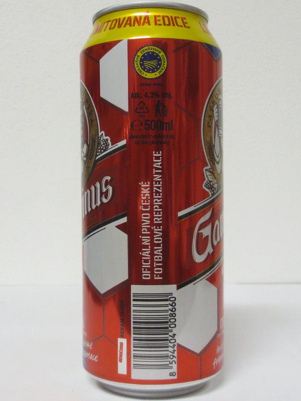 Gambrinus 10 ORIGINÁL Hrdý partner české fotbalové reprezentace (50cl)