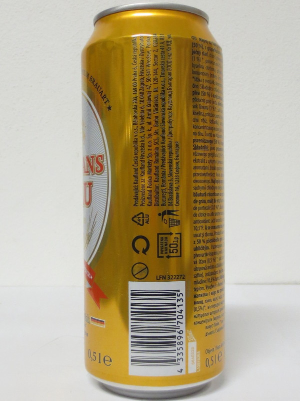 STEPHANS BRÄU Hefe-Weizen GRAPEFRUIT GESCHMAK (50cl)