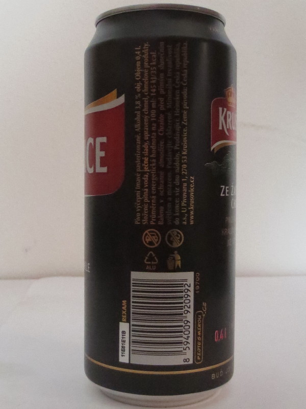 KRUŠOVICE ČERNÉ ZE ŽATECKÉHO CHMELE (40cl)