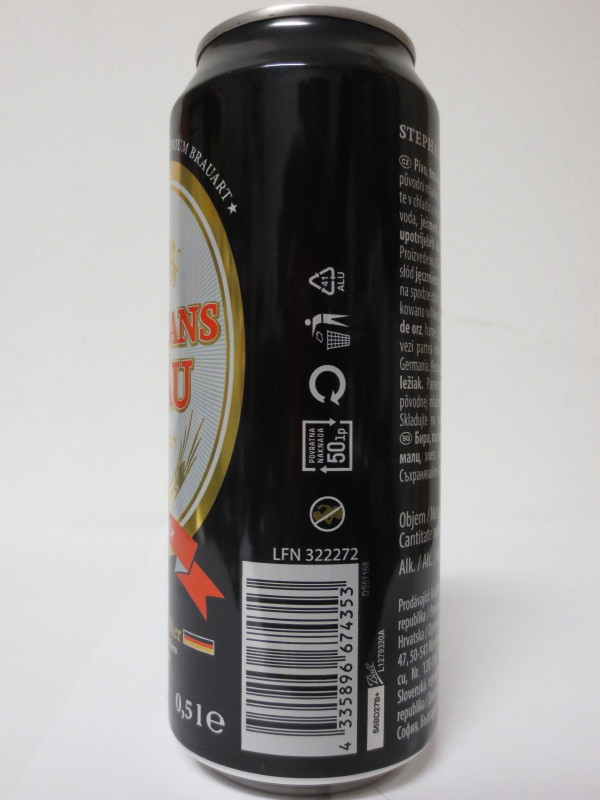 STEPHANS BRÄU Schwarzbier (50cl)