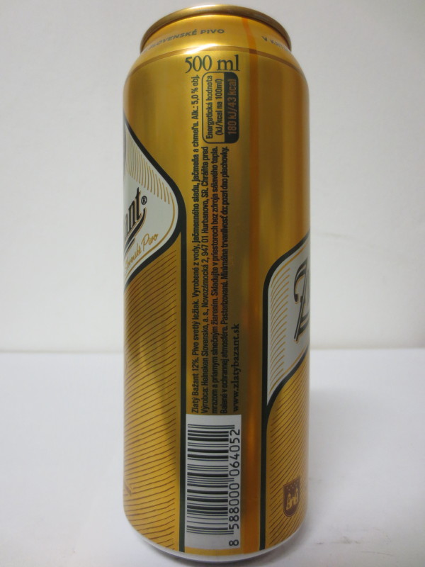 Zlatý Bažant 12% LEŽIAK (50cl)