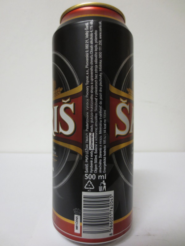 ŠARIŠ TMAVÝ LEŽIAK (50cl)