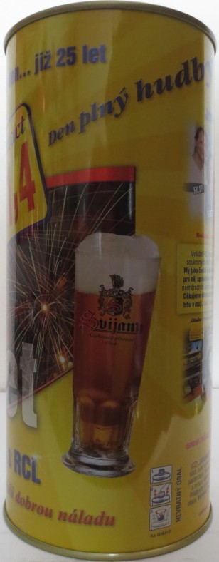 Svijany SVIJANSKÝ RYTÍŘ 12% Radio Contact FM 101,4 25 let Na zdraví s RCL (200cl) č.1