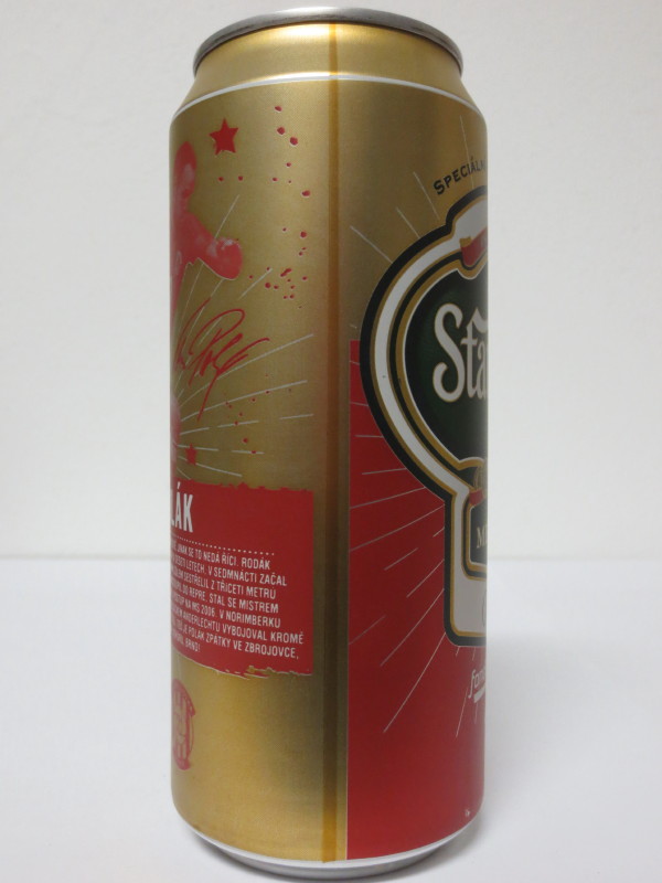 Starobrno MEDIUM Morava fandíme srdcem 08 JAN POLÁK (40cl)