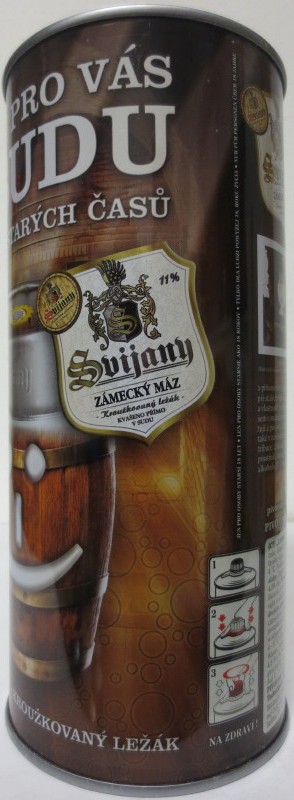 Svijany ZÁMECKÝ MÁZ ZRAJU PRO VÁS V SUDU JAKO ZA STARÝCH ČASŮ (200cl) č.1