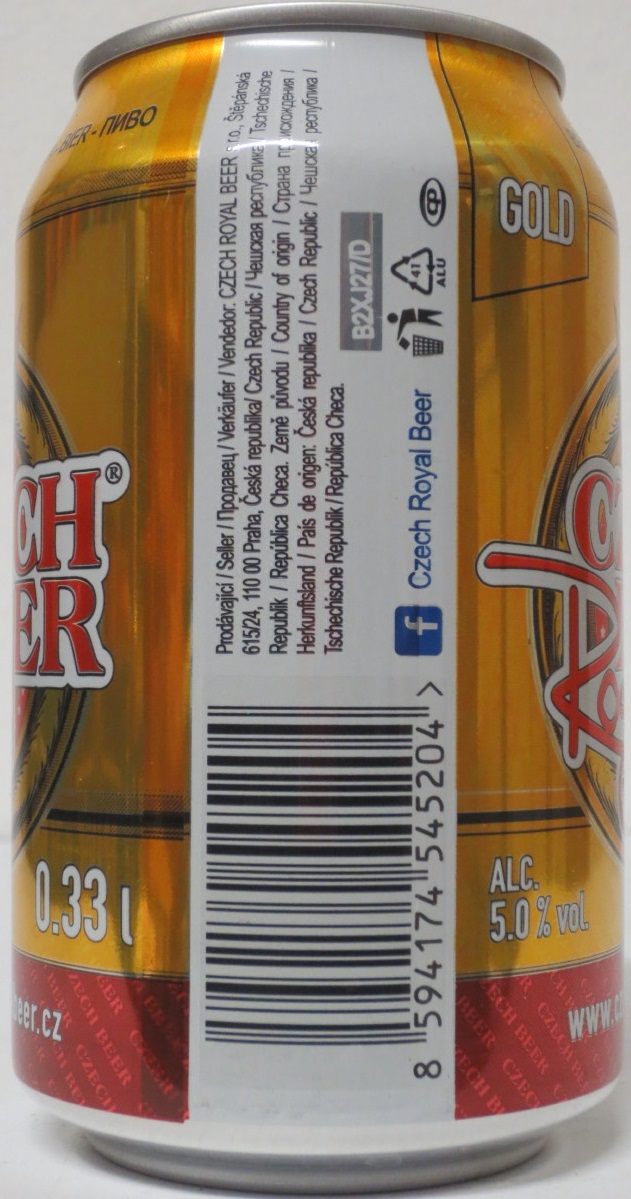 CZECH BEER Royal www.czechroyalbeer.cz (33cl) (B/O)