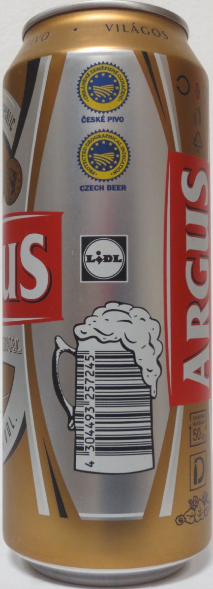 ARGUS 10 ORIGINAL Pils (50cl) (B/O) č.1 