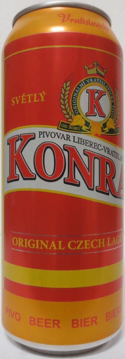 KONRAD ORIGINAL CZECH LAGER BEER (50cl) (B/O)