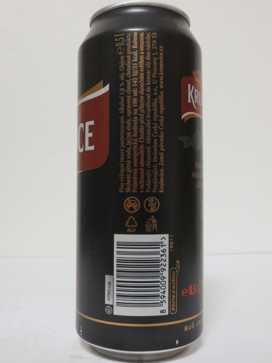 KRUŠOVICE ČERNÉ č.3 (50cl) (B/O) 