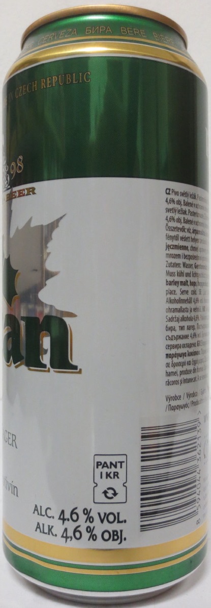 Platan 11 LEŽÁK-LAGER (50cl) (B/O) č.1 