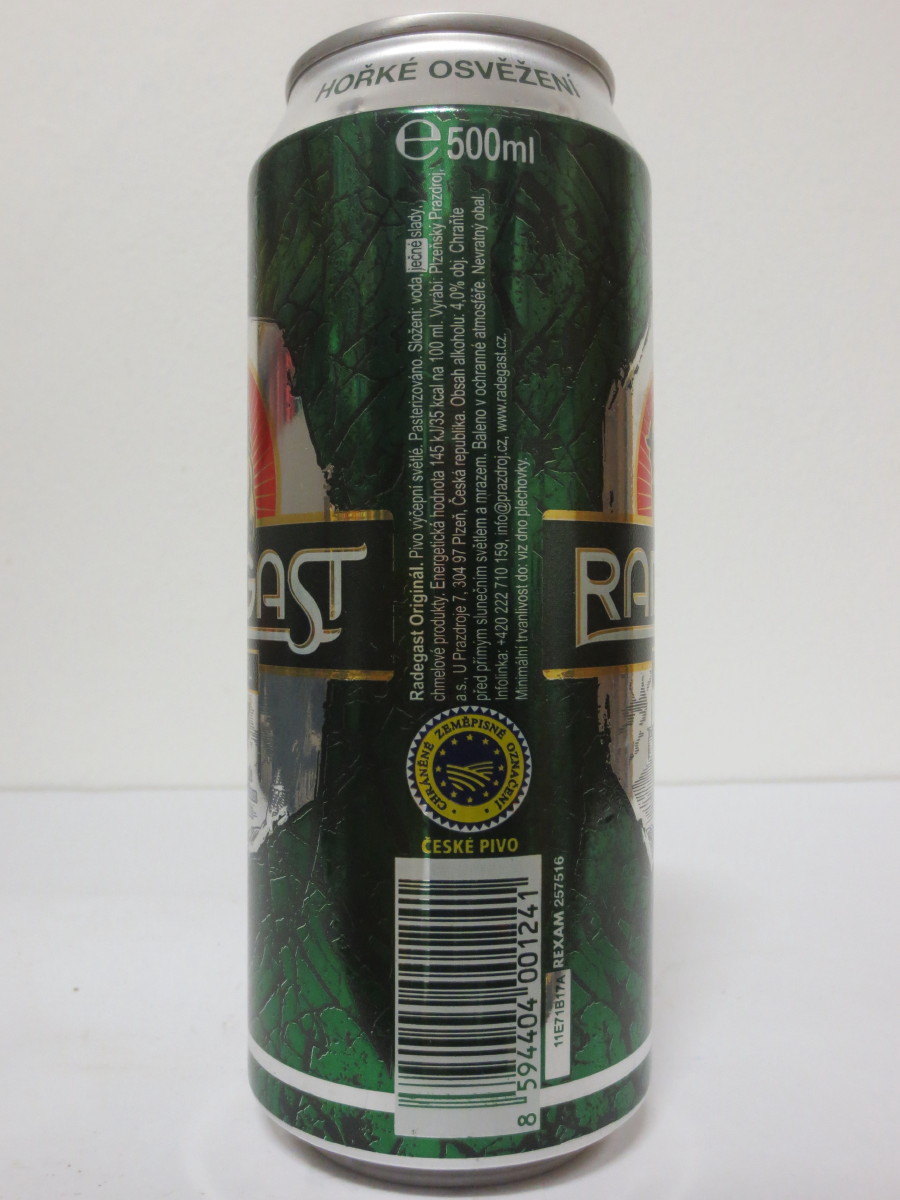 RADEGAST ORIGINAL č.2 (50cl) (B/O) - zelený