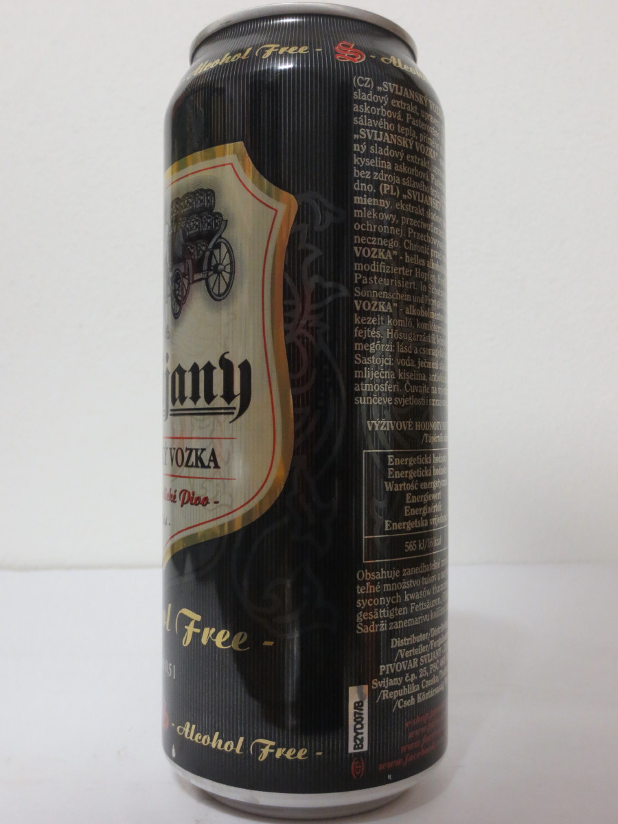 Svijany SVIJANSKÝ VOZKA - Nealkoholické pivo - 1564 (50cl) (B/O)