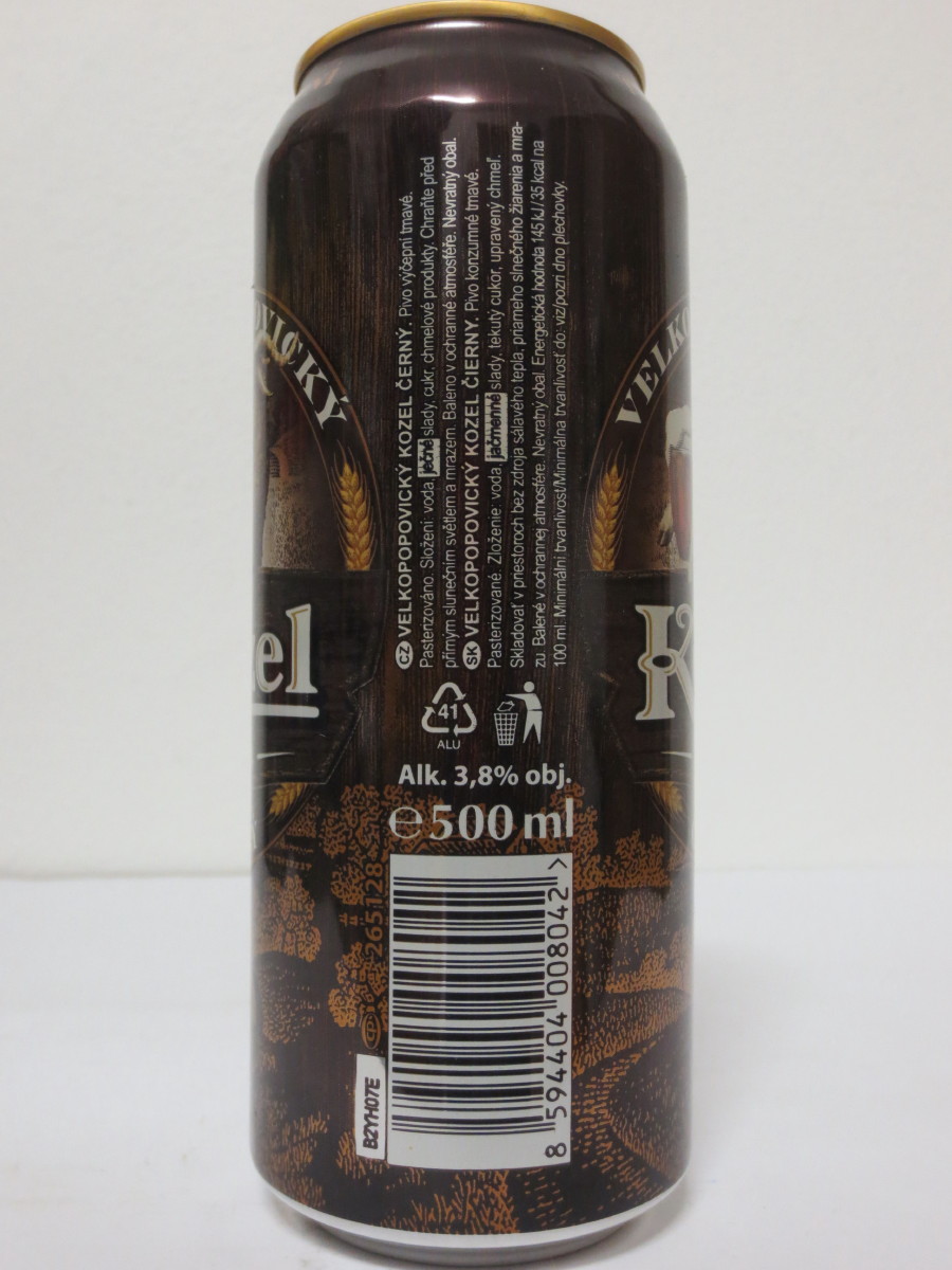 VELKOPOPOVICKÝ Kozel 1874 ČERNÝ (50cl) (B/O) č.7