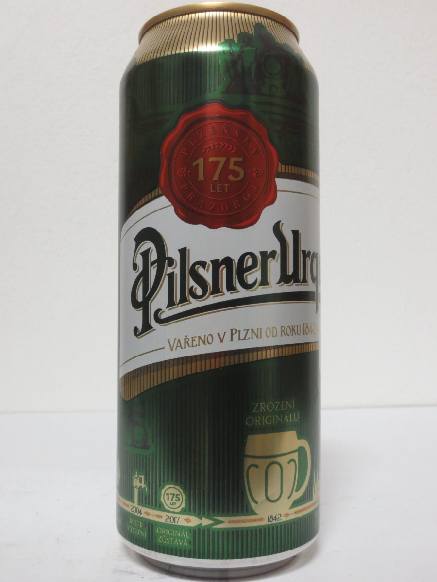 Pilsner Urquell 175 let - série 2017 - 1842 ZROZENÍ ORIGINÁLU (50cl) (B/O)