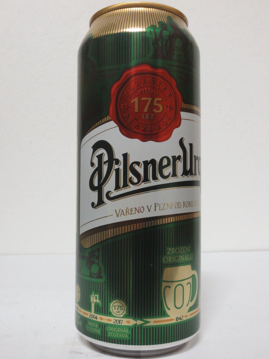 Pilsner Urquell 175 let - série 2017 - 1842 ZROZENÍ ORIGINÁLU (50cl) (B/O)