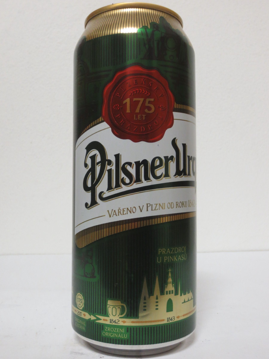 Pilsner Urquell 175 let - série 2017 - 1843 PRAZDROJ U PINKASŮ (50cl) (B/O)