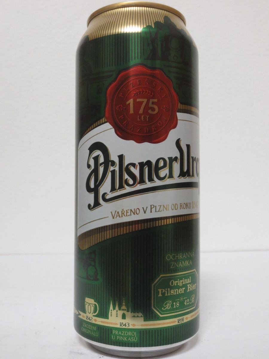 Pilsner Urquell 175 let - série 2017 - 1859 OCHRANÁ ZNÁMKA (50cl) (B/O)