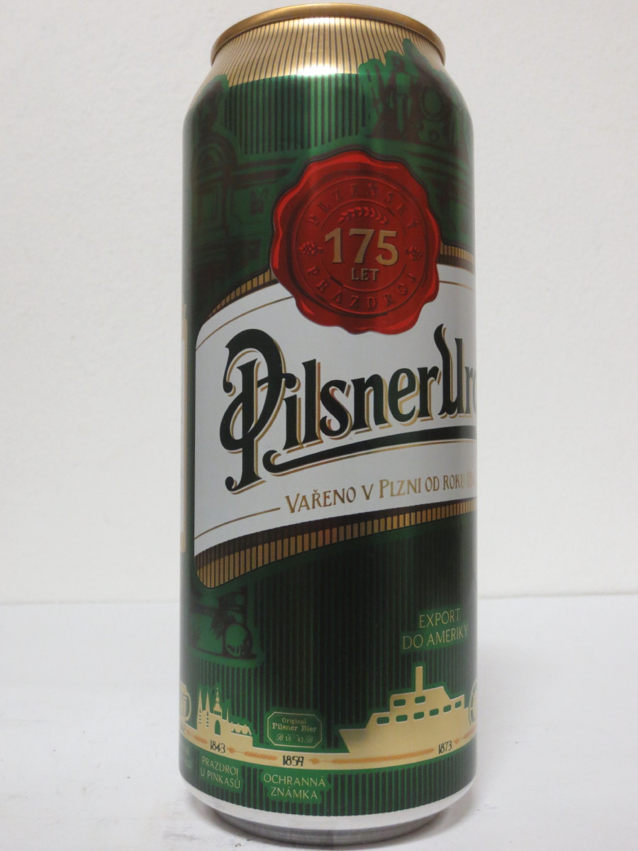 Pilsner Urquell 175 let - série 2017 - 1873 EXPORT DO AMERIKY (50cl) (B/O)