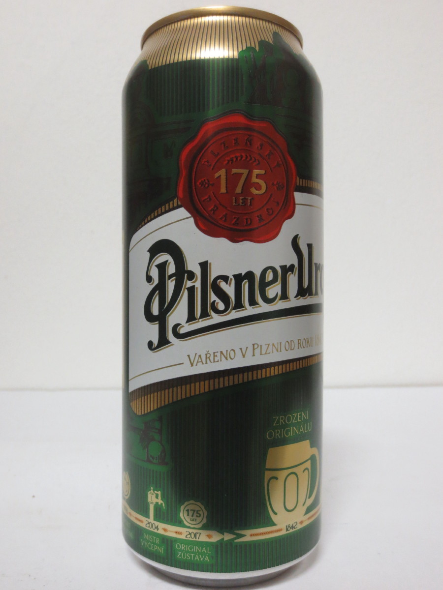 Pilsner Urquell 175 let - série 2017 - 1842 ZROZENÍ ORIGINÁLU (50cl) (B/O)