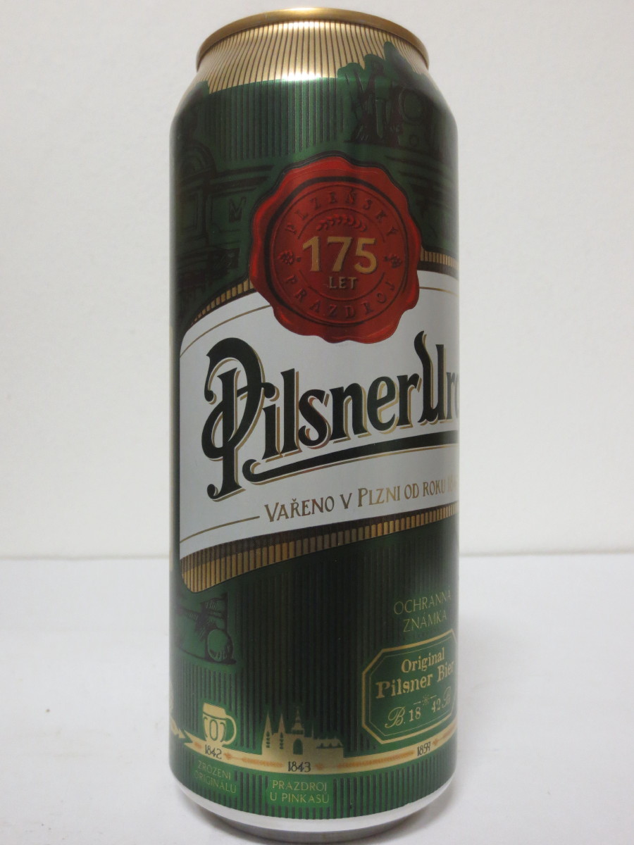 Pilsner Urquell 175 let - série 2017 -  1859 OCHRANÁ ZNÁKA (50cl) (B/O)