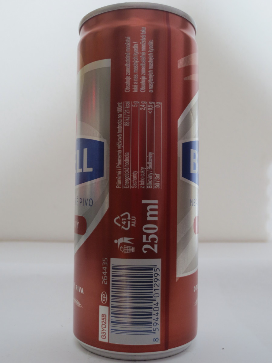 BIRELL NEALKOHOLICKÉ PIVO POLOTMAVÝ (25cl) (B/O)