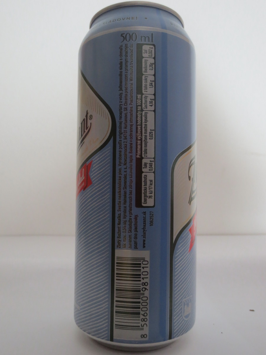 Zlatý Bažant NEALKO 100% hurbanovský slad (50cl) (B/O)