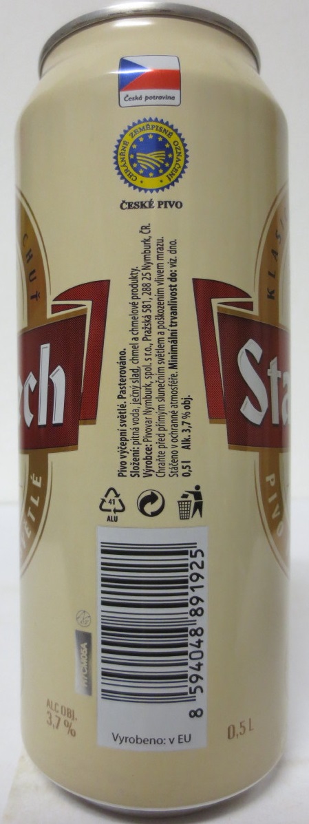 Staročech ORIGINAL PIVO VÝČEPNÍ SVĚLÉ (50cl) (B/O) č.1