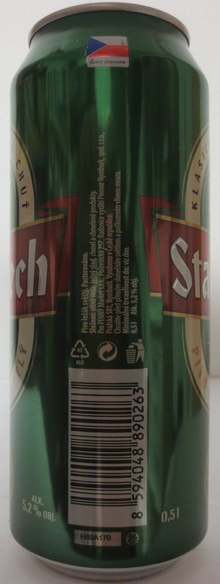 Staročech LEŽÁK PIVO LEŽÁK SVĚTLÝ (50cl) (B/O) č.1