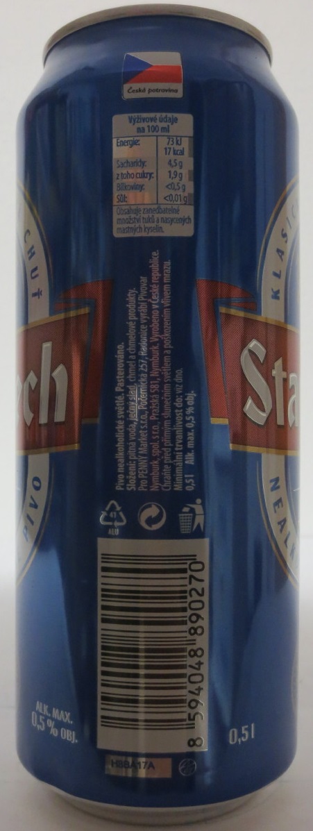 Staročech NEALKO NEALKOHOLICKÉ PIVO (50cl) (B/O) č.1