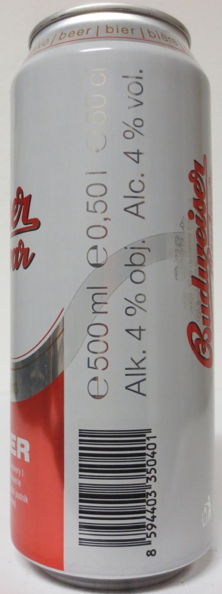 Budweiser Budvar B:CLASSIC světlé výčepní pivo č.2 (50cl) (B/O) 