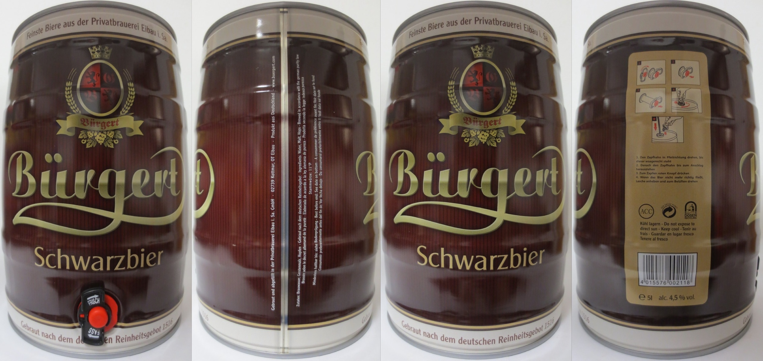 Bürgert Schwarzbier (5L) Nr.1