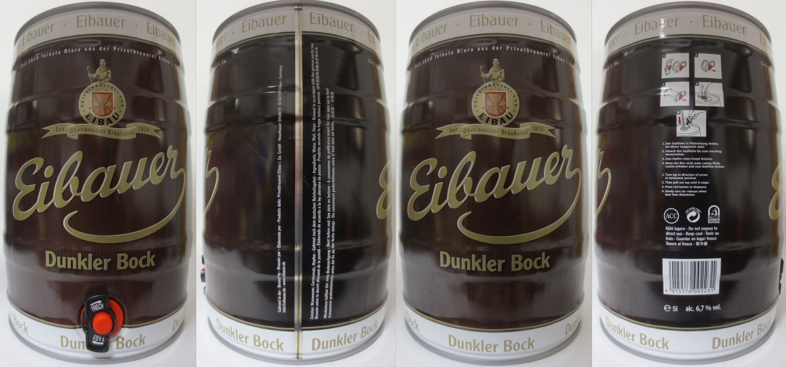 Eibauer Dunkler Bock (5L) Nr.1 