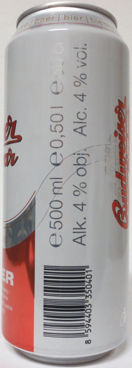 Budweiser Budvar B:CLASSIC světlé výčepní pivo (50cl) (B/O) č.3