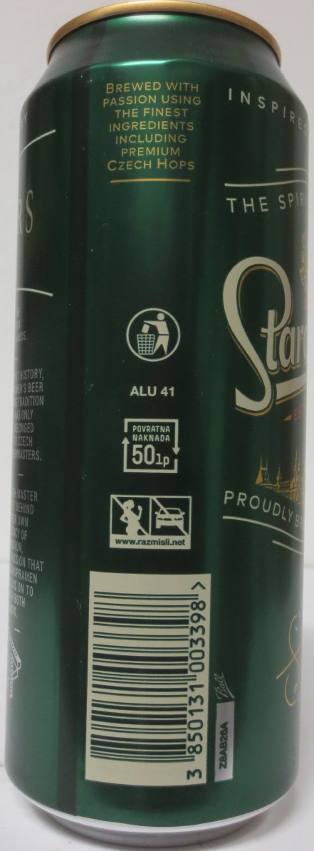 Staropramen BREWERY (50cl) (B/O) č.3