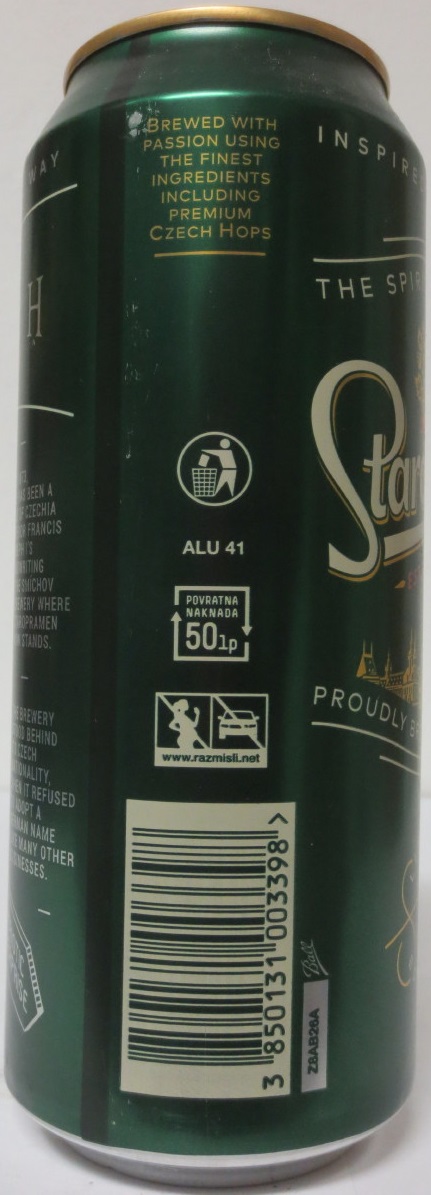 Staropramen BREWERY (50cl) (B/O) č.4