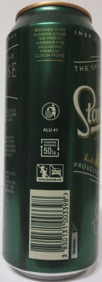 Staropramen BREWERY (50cl) (B/O) č.5