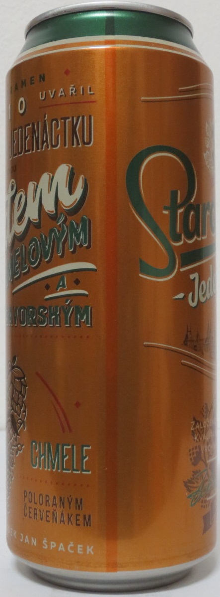 Staropramen Jedenáctka Sladem KARAMELOVÝM A BAVORSKÝM (50cl) (B/O)