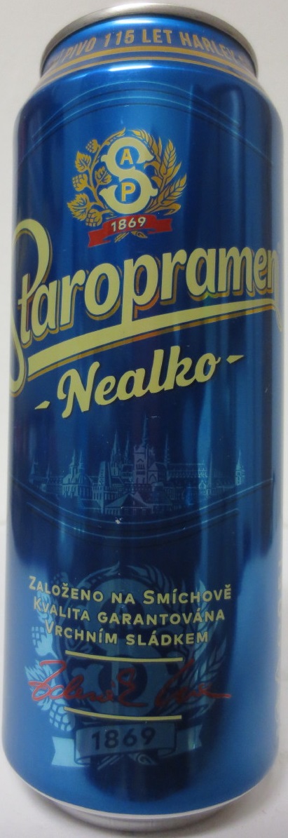 Staropramen NEALKO 6 cans HARLEY (50cl) (B/O) č.3